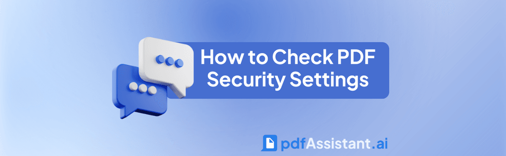 PDF Security Settings