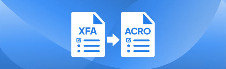 Convert XFA forms to Acroforms online using pdfAssistant