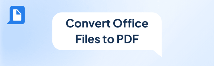 Convert Office Files to PDF
