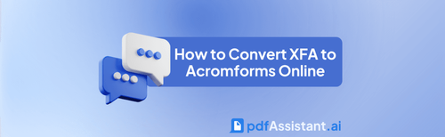 XFA to Acroforms