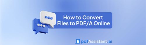 Convert to PDF/A
